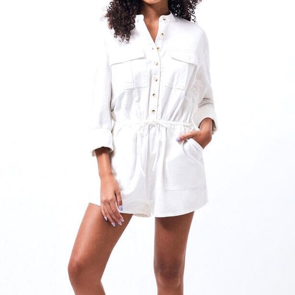 Billabong Pants - Billabong Wake The Night Romper/Jumpsuit